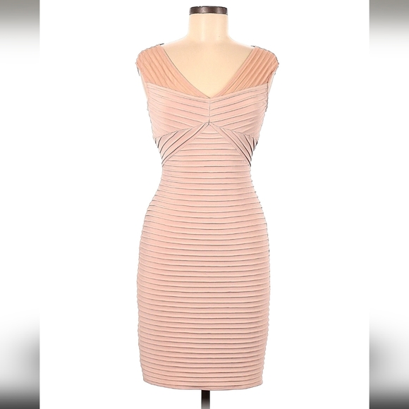 Calvin Klein Mesh Bodycon Dress - Picture 7 of 12